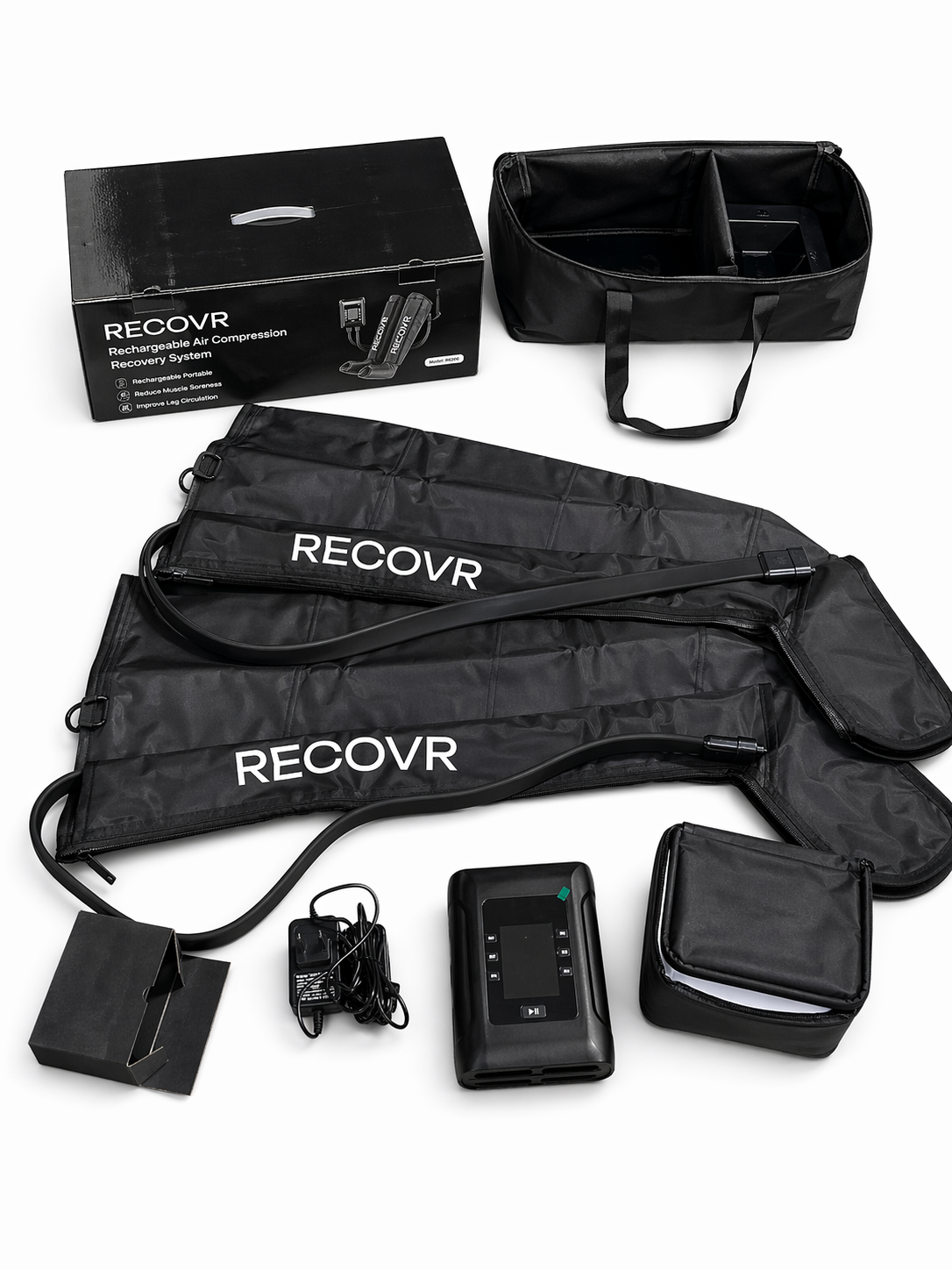 RECOVR Pro Boots — Rechargeable Air Compression Recovery System