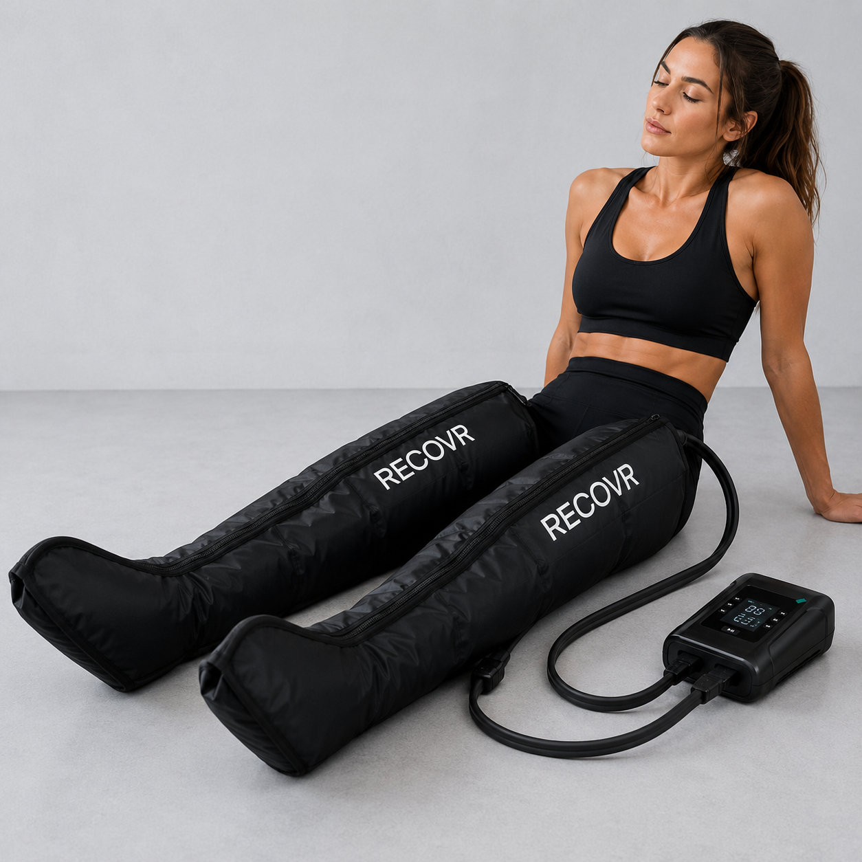 RECOVR Pro Boots — Rechargeable Air Compression Recovery System